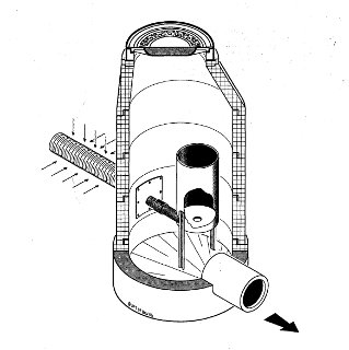 Obrázek - Drenážní vírový regulátor FluidVortex-R